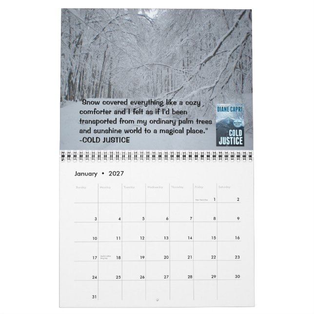 DIANE CAPRI 2015 KALENDER (Jan 2027)