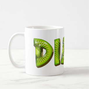 Diane Name Kiwi Style Tasse Teetasse Kaffeetasse