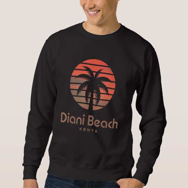 Diani Beach Kenya Sweatshirt (Vorderseite)