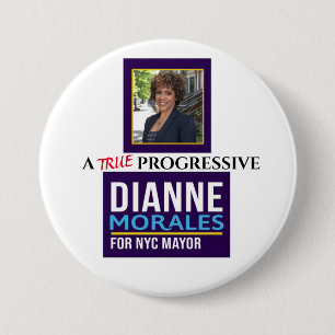 Dianne Morales für Bürgermeister Button
