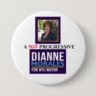 Dianne Morales für die Bürgermeisterin Button