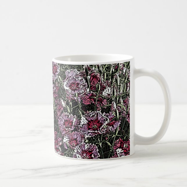 DIANTHUS-BLUME TASSE (Rechts)