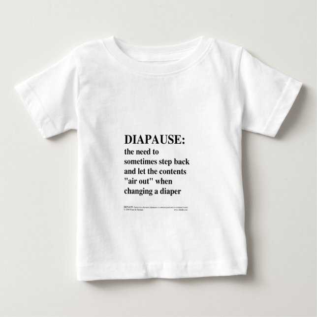 DIAPAUSE BABY T-SHIRT (Vorderseite)