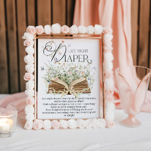 Diaper Button Spiel Neues Kapitel Buch Thema Wildb Poster