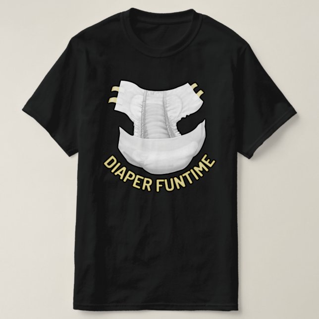 DIAPER-FUNTIME-T - Shirt (Design vorne)
