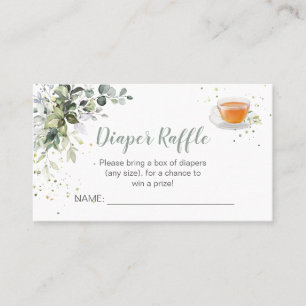 Diaper Raffle Baby ist die Breiscard Platzkarte
