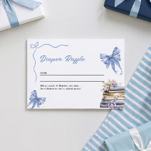 Diaper Raffle Cards | Story Book Baby Shower