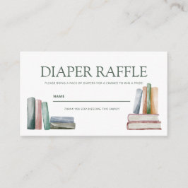 Diaper Raffle Enclosure Card Begleitkarte