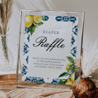 Diaper Raffle Lemon Positano Baby Duschzeichen