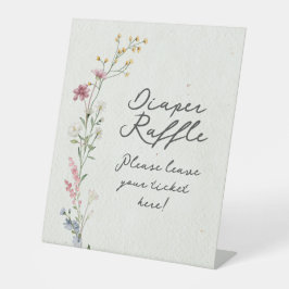 Diaper Raffle Sockelschild