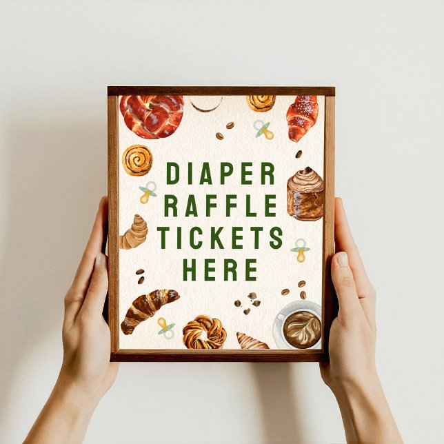 Diaper Raffle Tickets Poster (Von Creator hochgeladen)