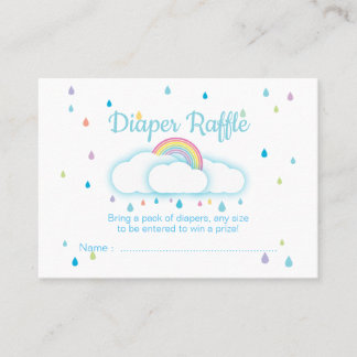 Diaper Raffle Tickets Raindrop Kinderdusche