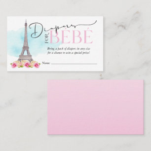 Diapers für die Beilage für Bébé-Windeln Visitenkarte