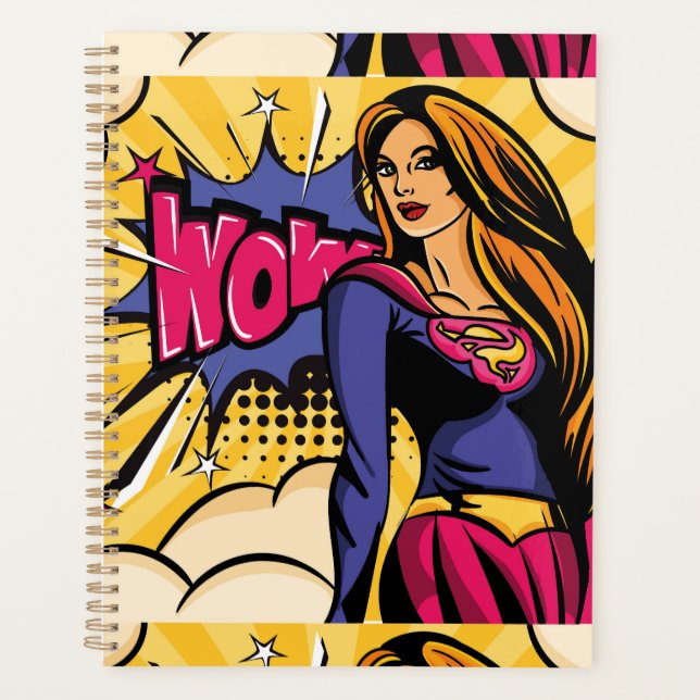 diary superwoman  planer (Vorderseite)