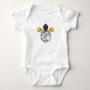 Diät im Poker mit Spades & Stars Baby Strampler