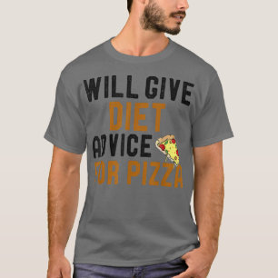 Diät Ratgeber für Pizza Funny Sarcastic SA T-Shirt