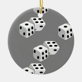 Diäten auf grauem Muster Keramik Ornament