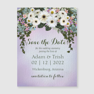Diäten Save the Date Magnetkarte