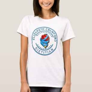 Diätetiker Dietologist Doktor With Measuring Tape T-Shirt