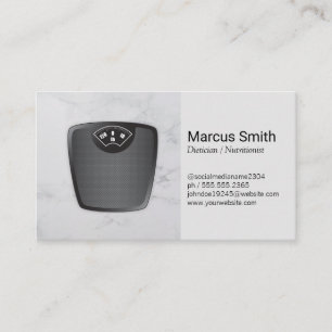 Diätetiker   Personal Trainer   Ernährungsberateri Visitenkarte