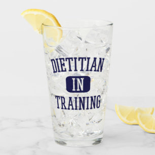 Diätin in Ausbildung   Future Dietitian Gift Glas