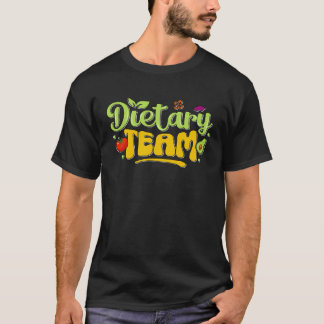 Diätteam Registriert Diätin RD Nutritionist T-Shirt