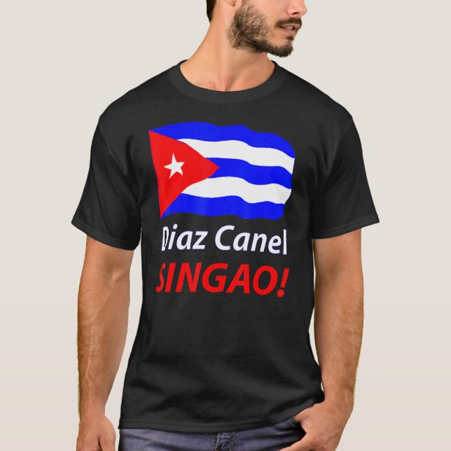 Diaz Canel Singao Patria Y Vida Movimiento San Isi T-Shirt (Vorderseite)
