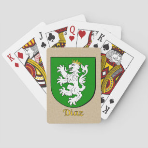Diaz Heraldic Shield Spielkarten