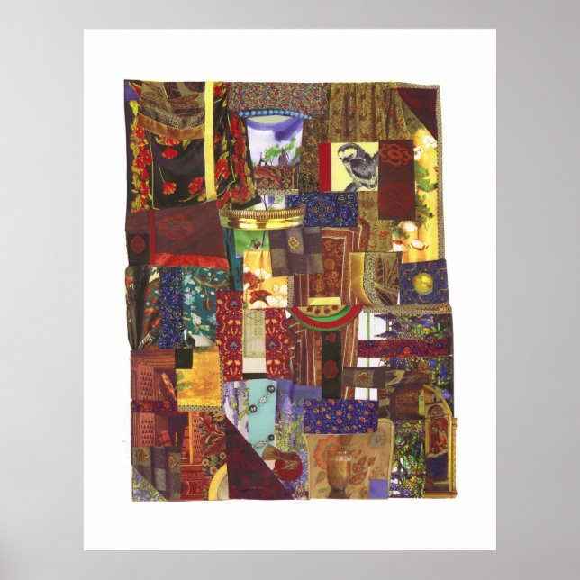 Dibble_Art20_Crazed_Quilt Poster (Vorne)