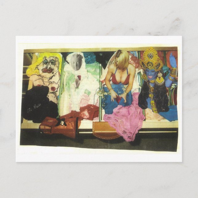 Dibble_Artworks_069_4_Faces_Of_Eve Postkarte (Vorderseite)