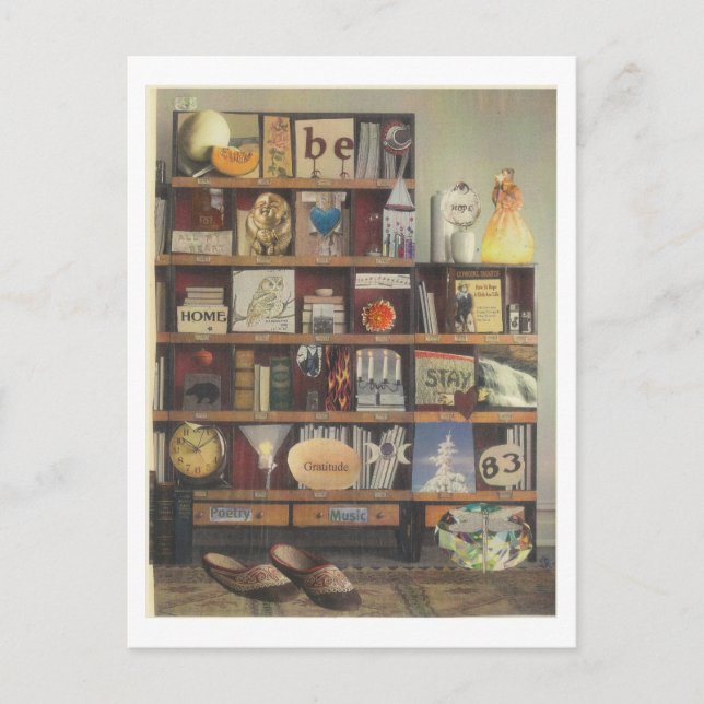 Dibble_Artworks_075_Self_Portrait Postkarte (Vorderseite)