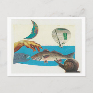 Dibble_Artworks_118_Red_Fish Postkarte