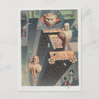 Dibble_Artworks_119_Gotham Postkarte