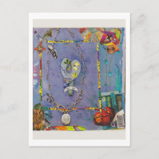 Dibble_Artworks_138_Blue_Heart_Healing Postkarte