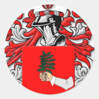 Dibenedetto-Wappen Runder Aufkleber