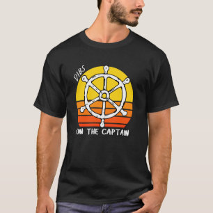 Dibs auf den Kapitän, Lustiges Kapitäns-Shirt, Hei T-Shirt