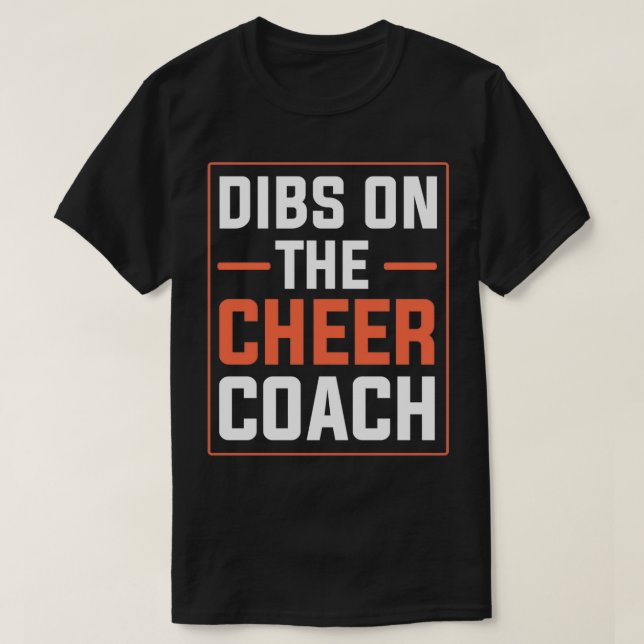 Dibs auf der Cheer Coach Cheerleader Squad Männer  T-Shirt (Design vorne)