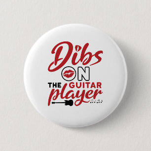 Dibs auf der Gitarre Button