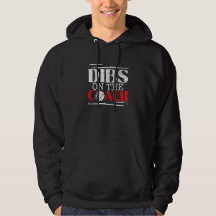 Dibs der Frauen auf den Baseballtrainer Die Frau d Hoodie