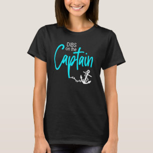 Dibs on Captain Fire Captain Ehefrau Girlfriend S T-Shirt
