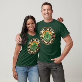 Dibs on Ginger Funny Irish St Patricks Day T-Shirt