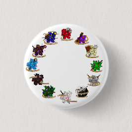 Dice-Designs für Dungeons und Dragons Button