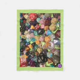 Dice Fleece Blanket