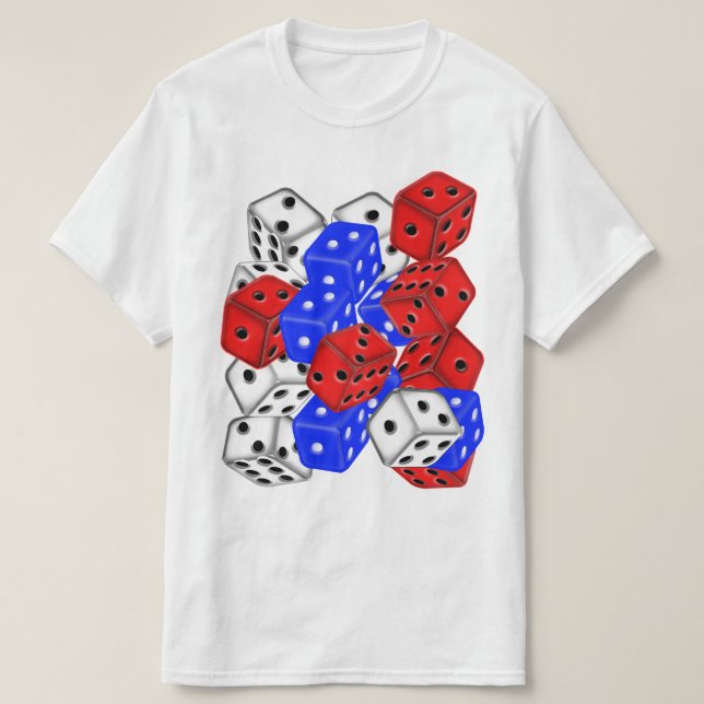 Dice Game Playa T-Shirt (Design vorne)