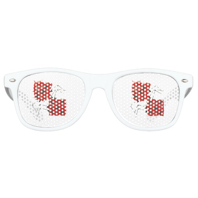 Dice Ladybug Sonnenbrille (Vorderseite)