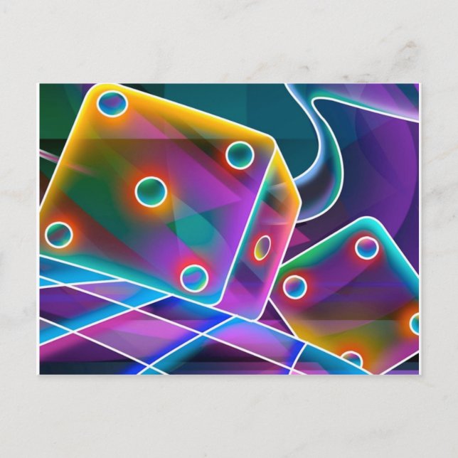 DICE POSTKARTE (Vorderseite)