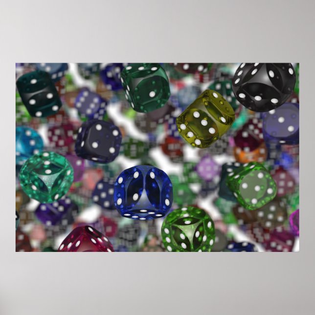 Dice Theme VII Poster (Vorne)