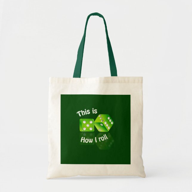 Dices-Tasche - wählen Sie Stil Tragetasche (Vorne)