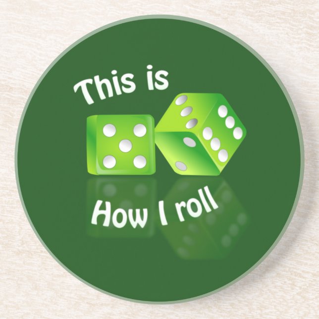 Dices Untersetzer (Vorne)