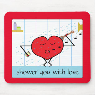 Dich mit Liebe überschütten: Mousepad